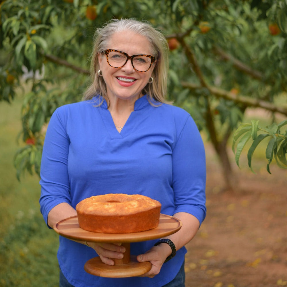 Virginia's Peach Pound Cake
