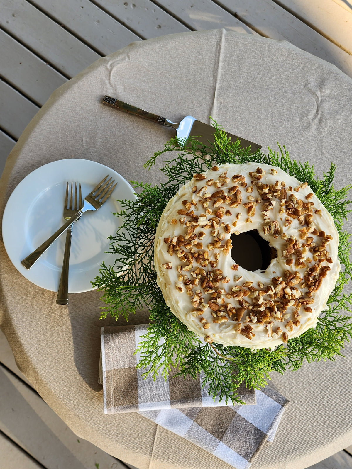 Ms. Nettie's Family Carrot Cake