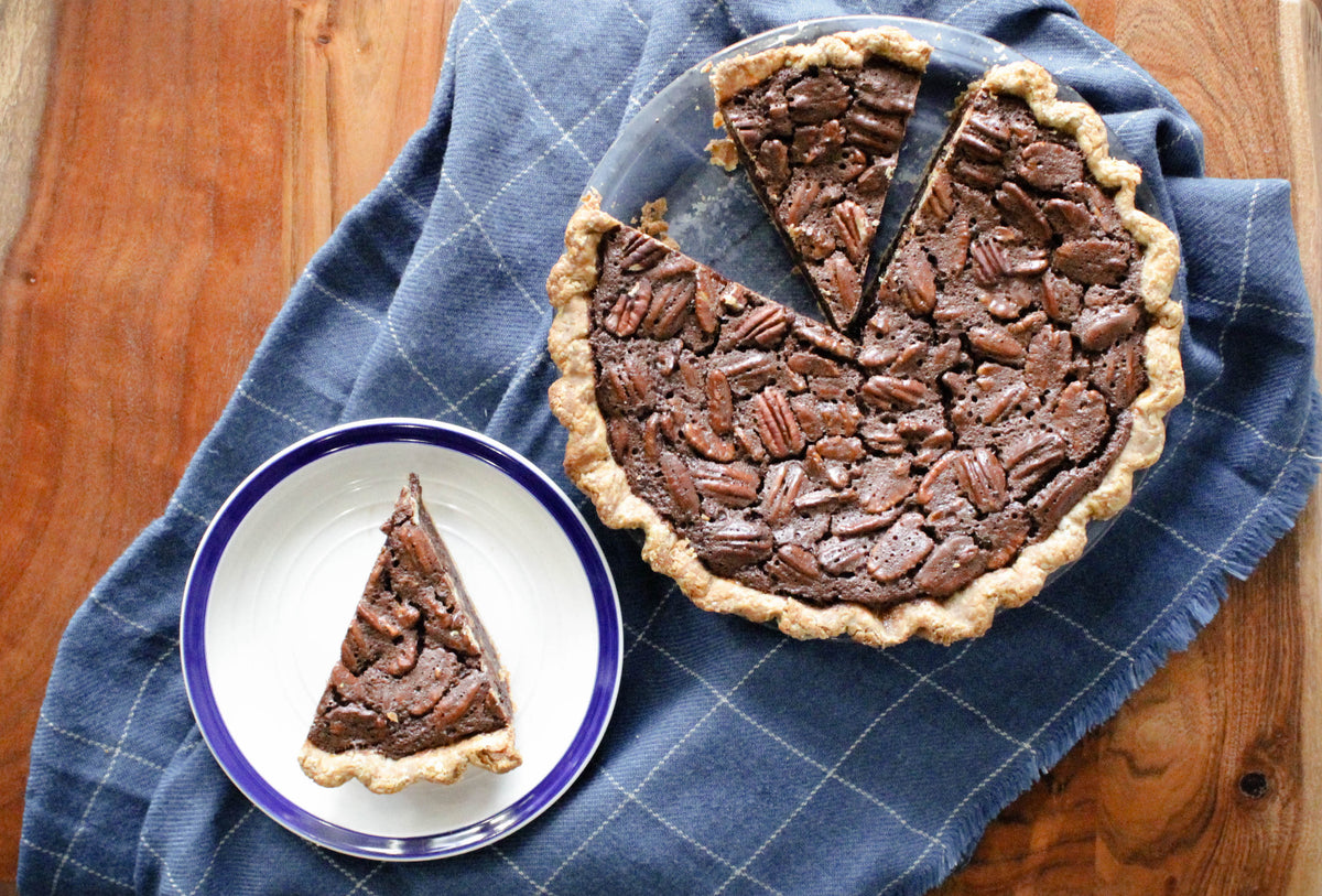 Pie Bar's Brownie Pecan Pie