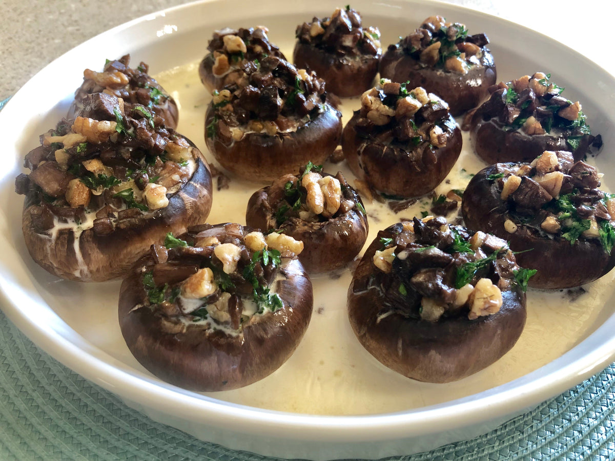 Mushroom-Pecan Delight