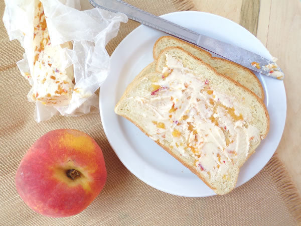 Peach Compound Butter