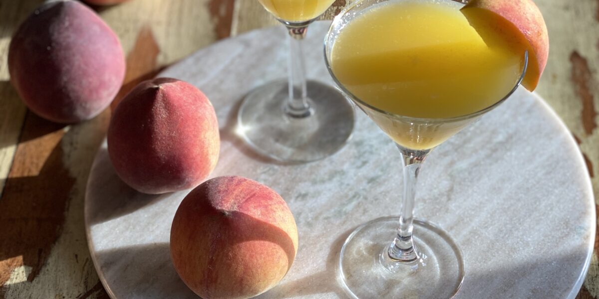 Peach Martini