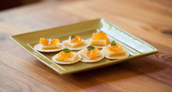 Peach Preserve Hors-D'oeurves