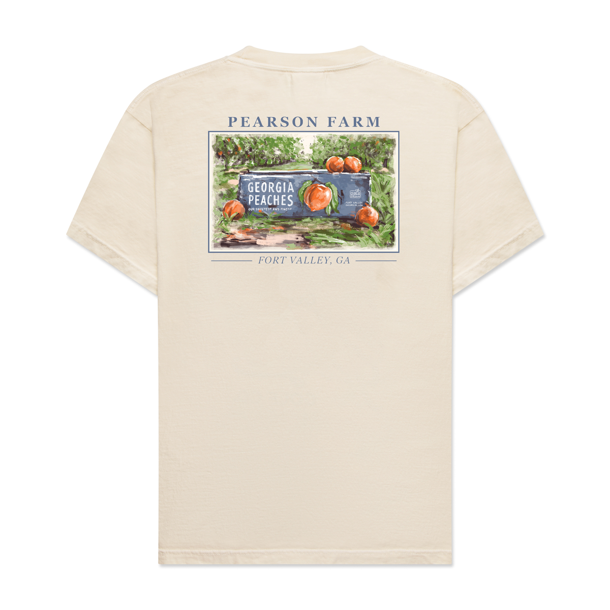 Pearson Farm x GA Golf Co Peach Crate Tee