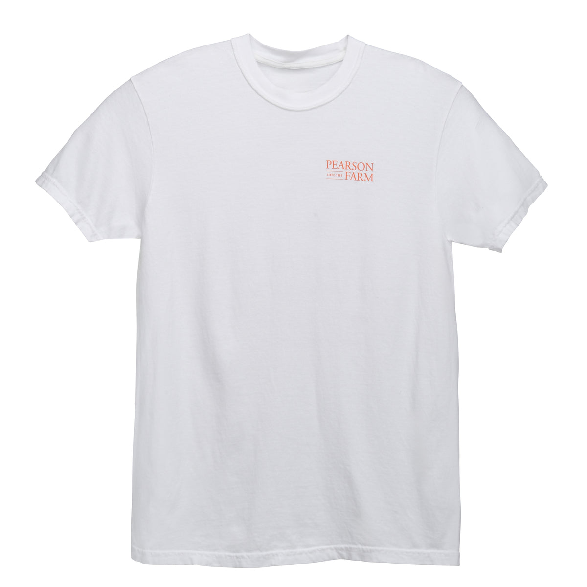 White Pearson Peach T-Shirt